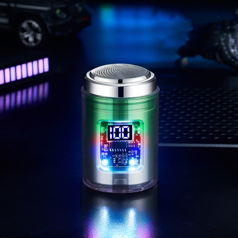 Bärbar kraftfull elektrisk rakapparat med visuell digital display