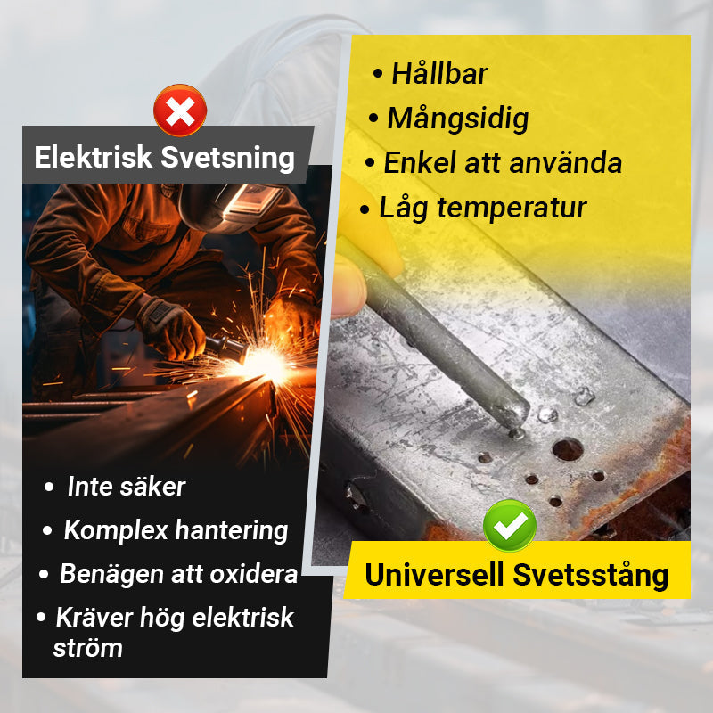 💥Köp mer spara mer💥Universell svetsstång för låg temperatur