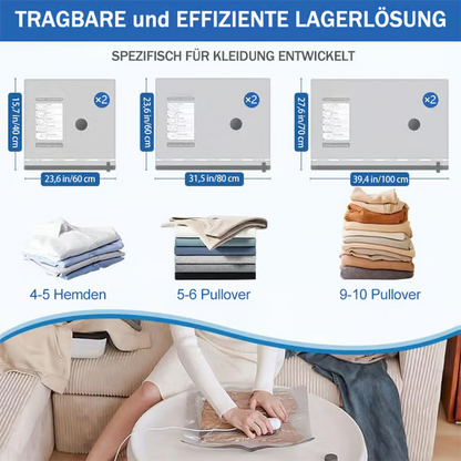 ⏰2025 Nyheter 80% rabatt Begränsad tid🔥USB Elektrisk Vakuumkompressionspåse - Spara utrymme och resa lätt!