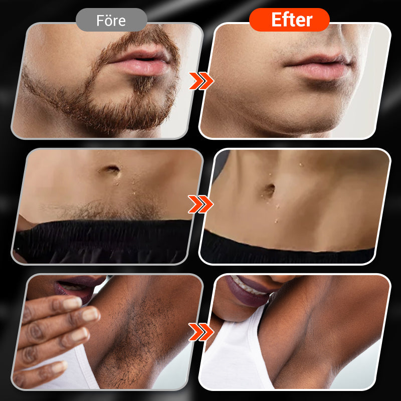 🔥Ny uppgradering🔥Bärbar Mini Roterande Elektrisk Rakapparat för Män