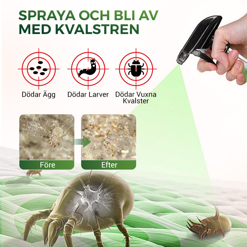 🎉Sommarspecial 50% rabatt🎉Kraftfull kvalsterborttagningsspray - rengör på djupet, skyddar hälsan!