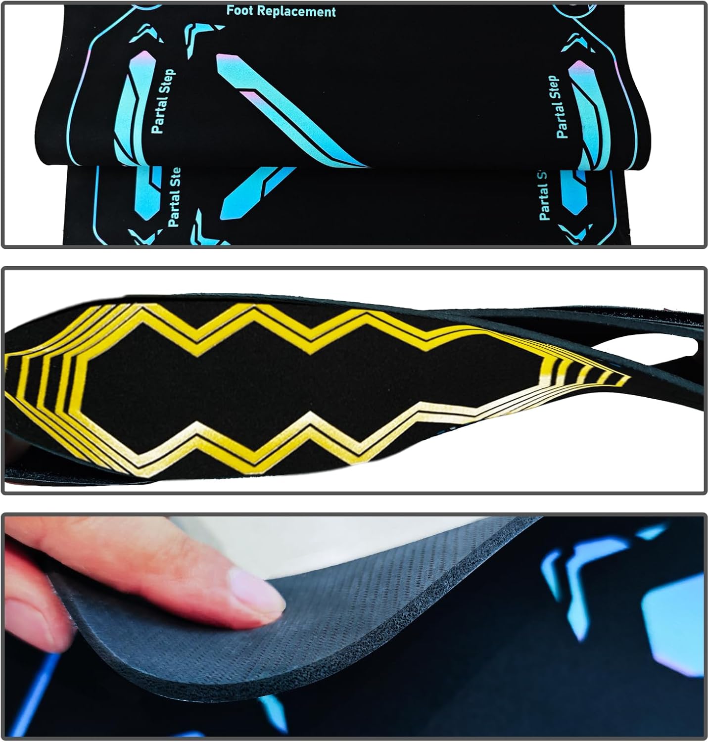 🔥Ett barns bästa kompis⚽Fotbollsträningsmatta för alla nivåer Halkfri och tyst