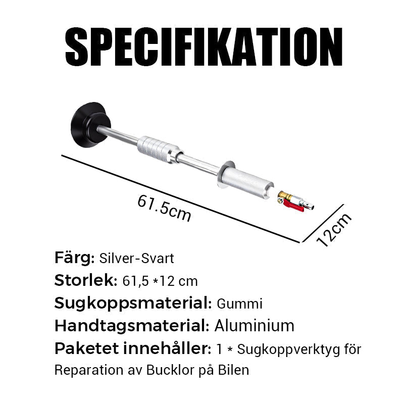 🔥Sugkoppsverktyg för reparation av bilbucklor