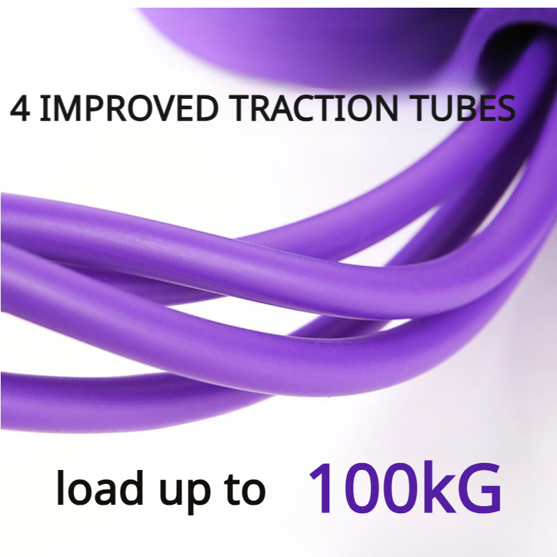 ✨2025 Het rea🔥32 Fitnessmotståndsband - 4 Rör Pedaler Fotledsavdragare