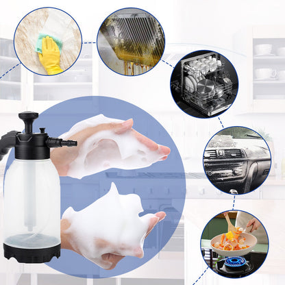 🔥2025 Varm försäljning💦2L pumpskumspruta för rengöring🎁Få den största rabatten i historien under en begränsad tid