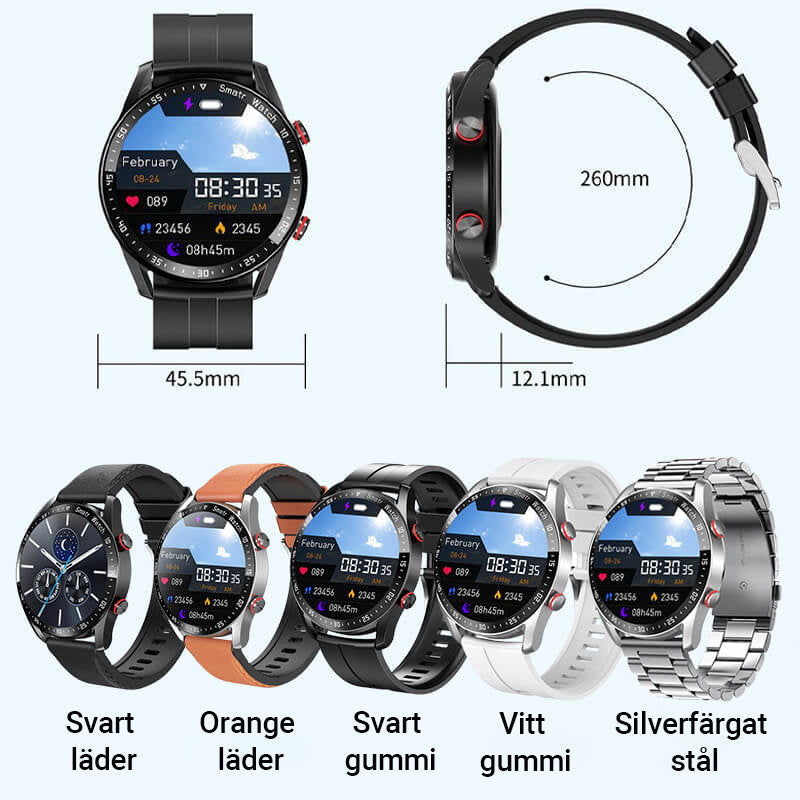 🤖2025 Hot Sale🤖Smart sportklocka för att känna igen hälsotillstånd - realtidsspårning och omfattande hälsoinsikter