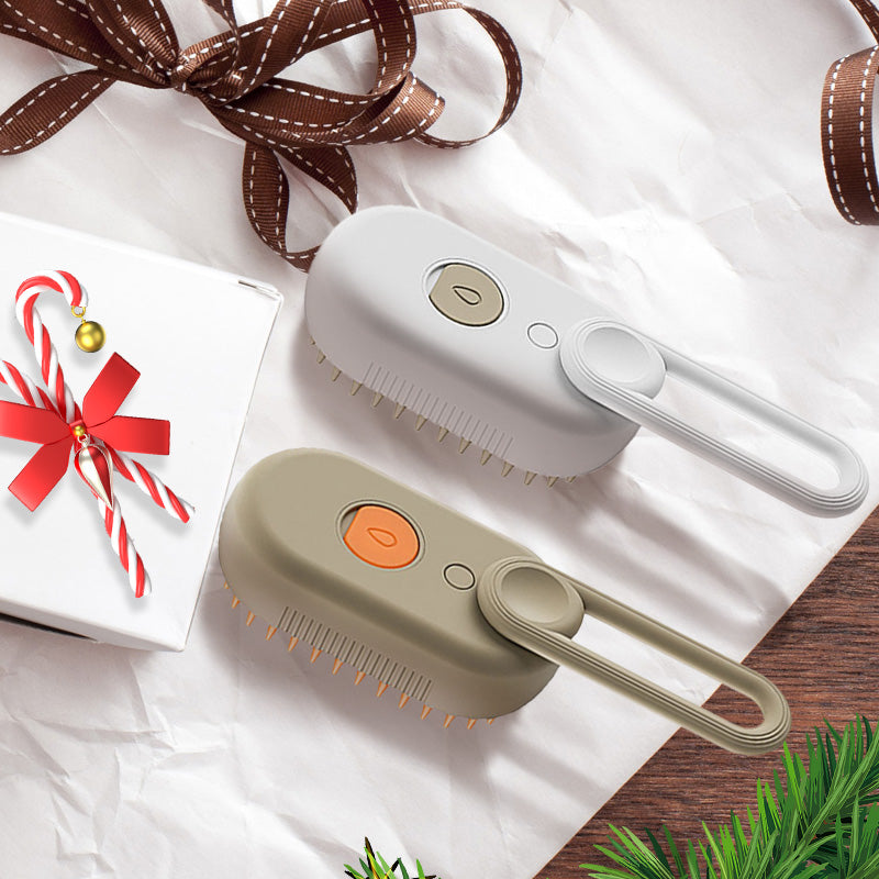 Multifunktionell spraymassagekam för husdjur