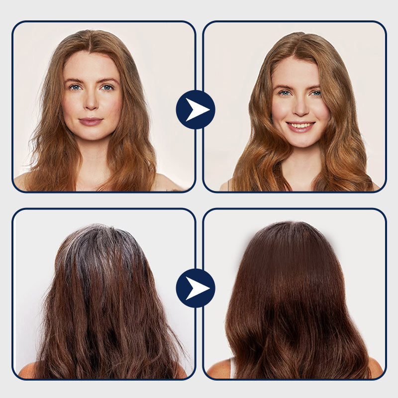 🍀Ren växtbaserad hårfärgkräm 🌿 - skonsam formula med långvarigt resultat 🎉.