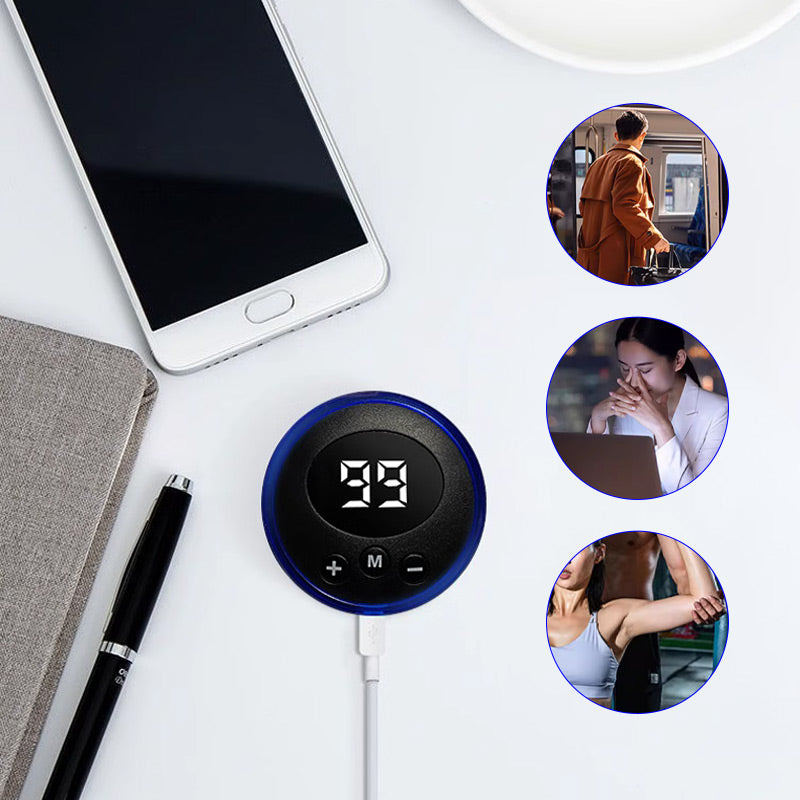 ✨💯Mini Lågfrekvent pulsmassageapparat