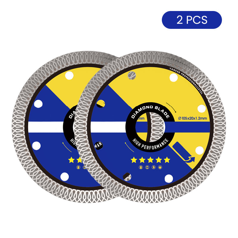 Framgångsrika kapskivor för superfina keramiska plattor