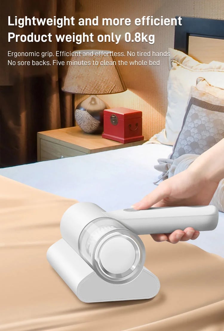 🌿 Allergitestad: 🛏️ HF-apparat avlägsnar kvalster från madrasser och mattor