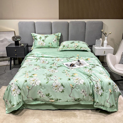 🌞Sommarrea - 50% rabatt🏆Floralt uppfriskande lakan (set om 4)