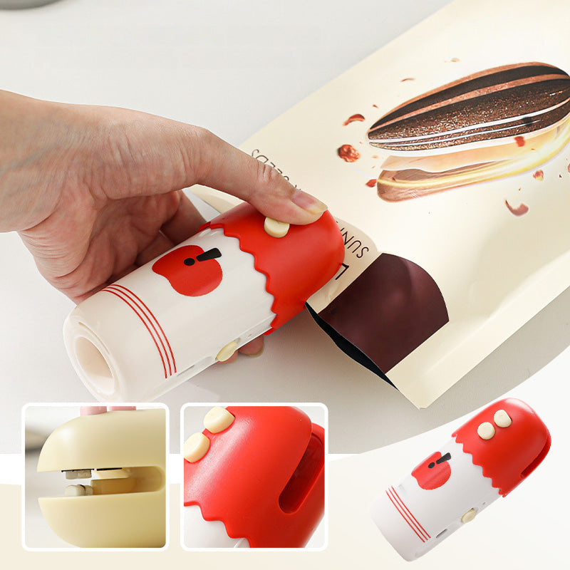 🔥Heta nyanlända🔥3-i-1 Mini Bag Sealer med försegling, påsöppning och vakuumutdragning