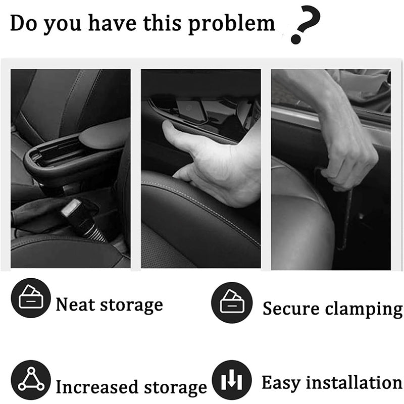 🚘Fyllnad av sätesgap med organisatör för bilen✨