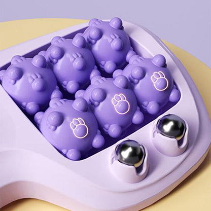 🔥Populära nya produkter💜Portabel fotmassage med dubbla rullar💜